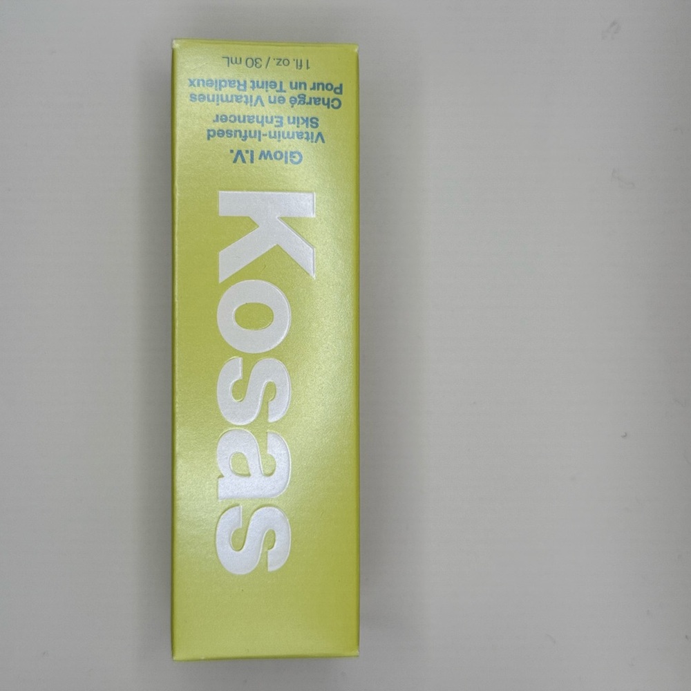 Kosas Glow IV Vitamin-Infused Skin Enhancer. New in box